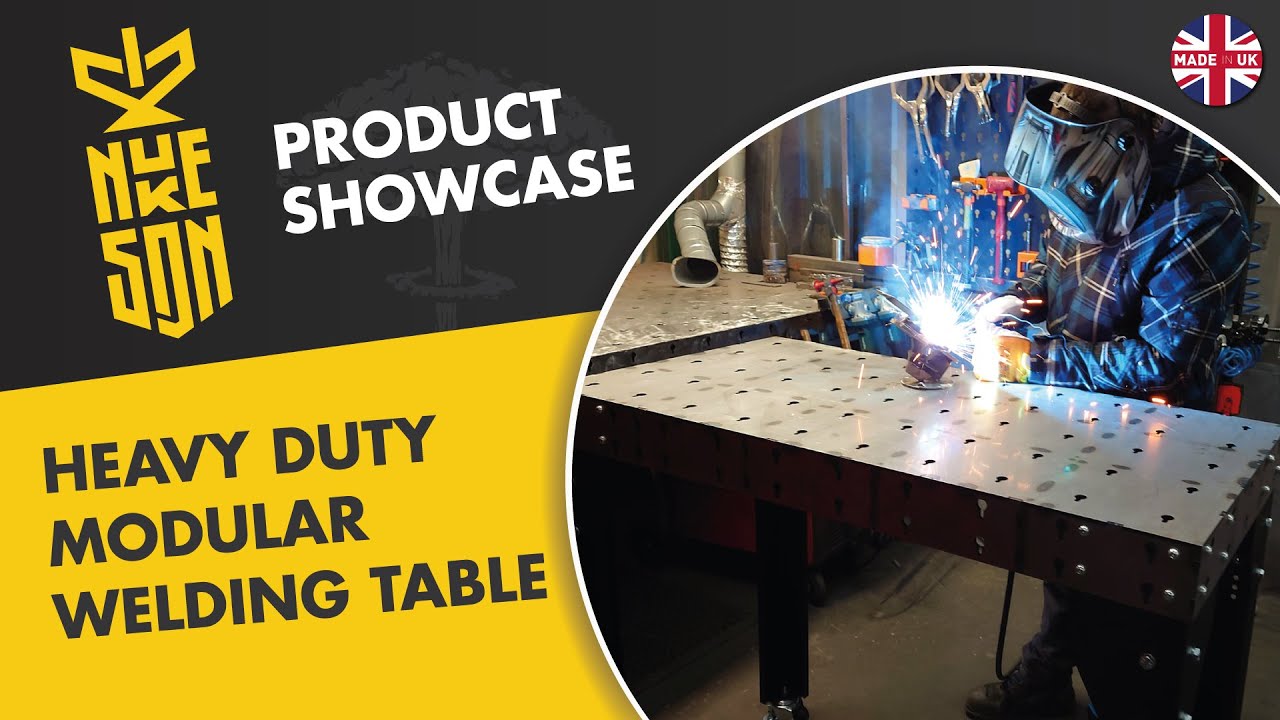 Nukeson Heavy Duty Modular Welding Table - Product Showcase