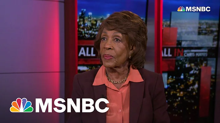 Maxine Waters: I Am Worried About A Republican-Con...