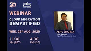 Cloud Migration Demystified   Webinar by Pratham Software (PSI)
