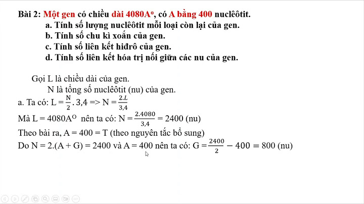 Giải bài tập chương 1 sinh học 12 nâng cao năm 2024