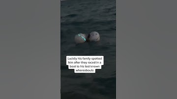 Thumbnail of Watch the moment a missing diver is miraculously rescued by his own family
