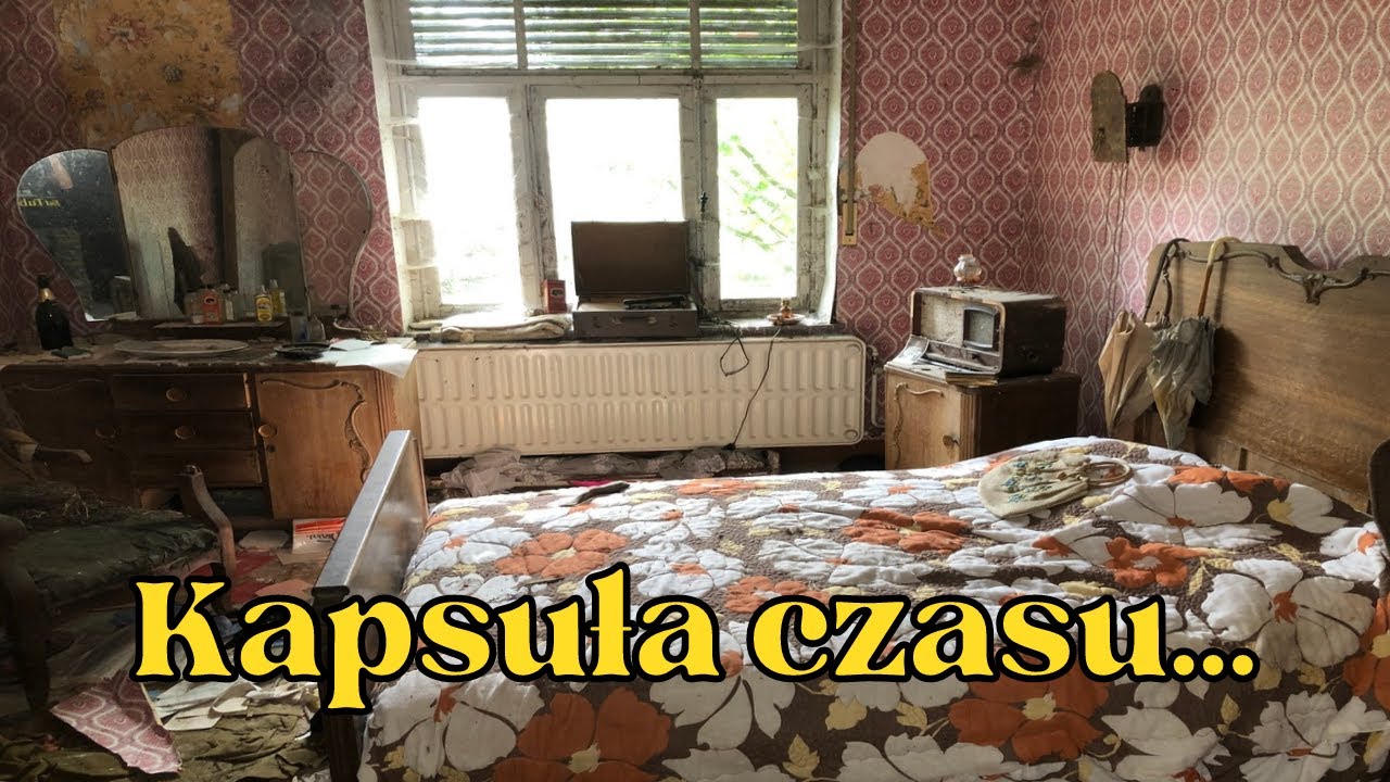 Porzucony Belgijski dom niczym kapsuła czasu...