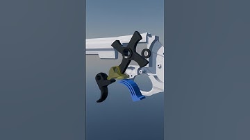 3D-Printed Rubber Band Gun Simulation #3dprinting #stlfiles  #diy #fdmprinting