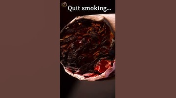 ASMR Cigarette close up macro #shorts #satisfying #closeup #asmr #macro #quitsmokingnow #experiment