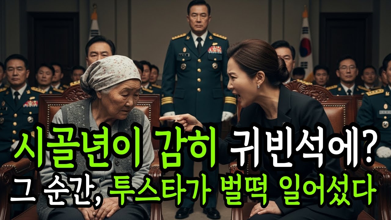 시골년이 감히 귀빈석에 그 순간 투스타가 벌떡 일어섰다