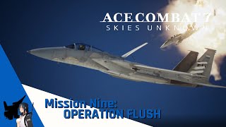 Ace Combat 7  Campaign Mission 9: Operation Flush - ACE