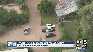 Man found dead on Mesa farm