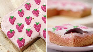 Perfect Strawberry Cake | How to Make Moist, Fluffy and Soft Cake