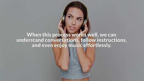 Why Your Brain Scrambles Sounds: Auditory Processing Explained