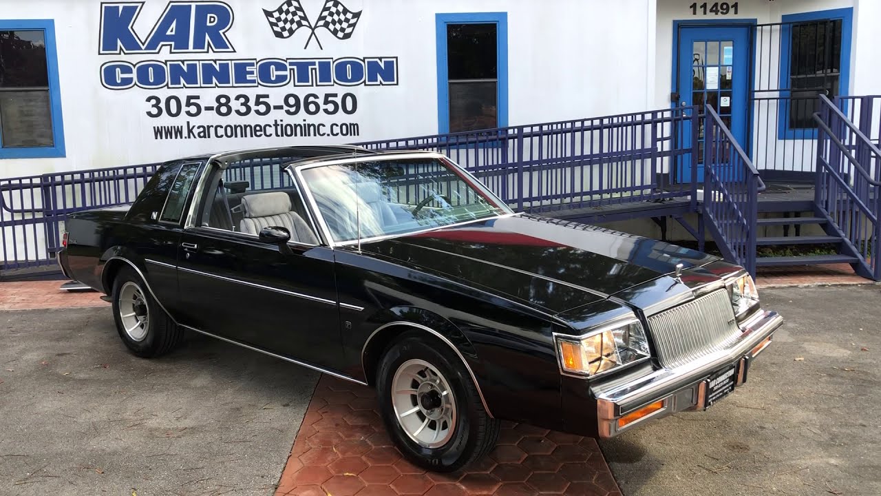 1987 ビュイック・リーガル Tタイプ・カスタム(ホワイトライトニング