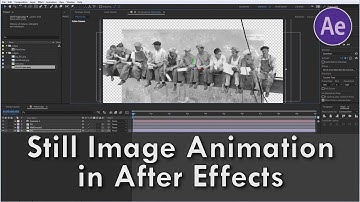 After Effects Tutorial: Still image animation / 2.5 D animation / parallax effect by flomotion