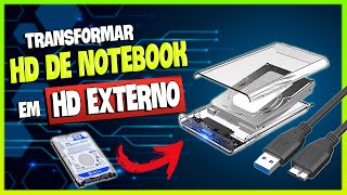 How to transform a laptop hard drive into an external hard drive.