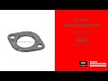 691893 GasketExhaust Briggs and Stratton Genuine OEM Part - Superseded from 273348