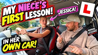 Information My Niece’s FIRST Driving Lesson… In Her Own Manual Car! 😬 Update