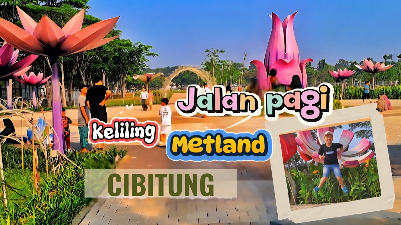 MENDADAK JALAN PAGI-PAGI KELILING METLAND CIBITUNG‼️Berburu jajanan di Minggu pagi.