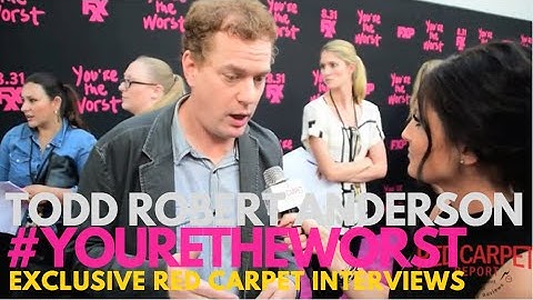 Todd Robert Anderson at the Season 3 Premiere for FXX