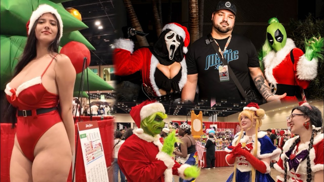 Праздничный Мацури | Крупнейший аниме-конвент Флориды | Гринч берет интервью у косплееров