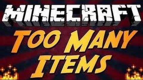 TOOMANYITEMS MOD: MINECRAFT 1.6.4 MAC/PC
