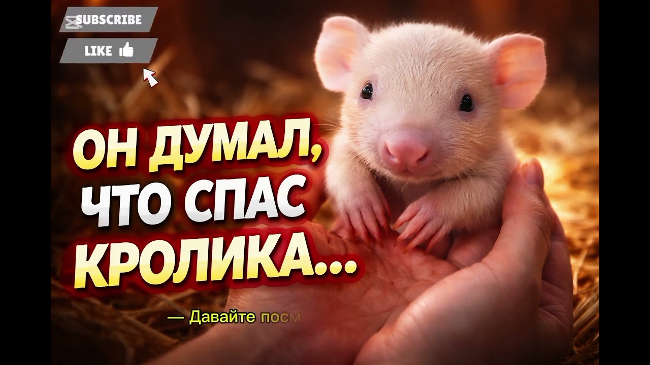 Он думал, что спас кролика… Но ветеринар побледнел, увидев его