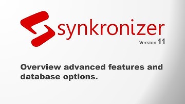 Synkronizer Advanced Features and Database Options - Excel Compare Tool