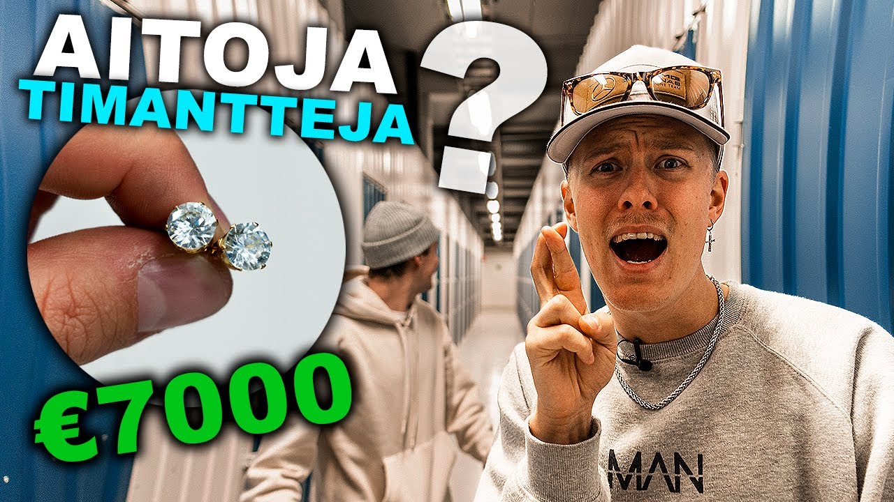 Ostettiin HUUTOKAUPASTA varasto, josta löytyi...