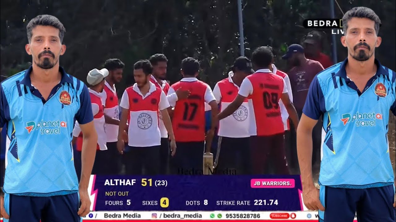 ALTHAF VALPADI 23 BALL 51 RUNS