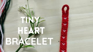 DIY Heart Friendship Bracelet – Honestly WTF