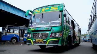 NPS Bus service |Trichy to Nammakkal bus Via Tollgate Muchiri thottiyam