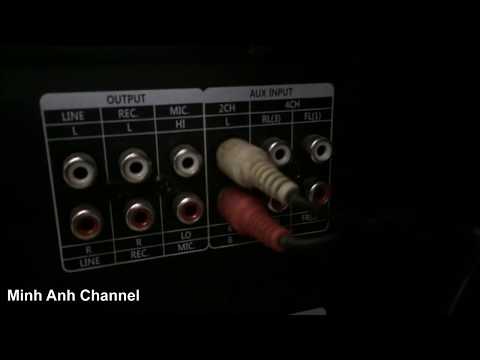 Video Hai cách kết nối loa tivi với âmly cho ai chưa biết - youtube