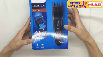 Tông Đơ Cắt Tóc Philips HC3508 Nhỏ Gọn, Tiện Lợi Bảo Hành Toàn Cầu Lên Đến 2 Năm