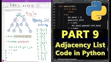 Part 9 - Adjacency List Code in Python