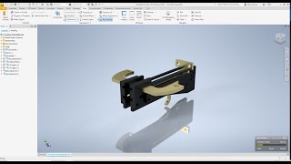 How to make parts interact together with Contact Set | Autodesk Inventor