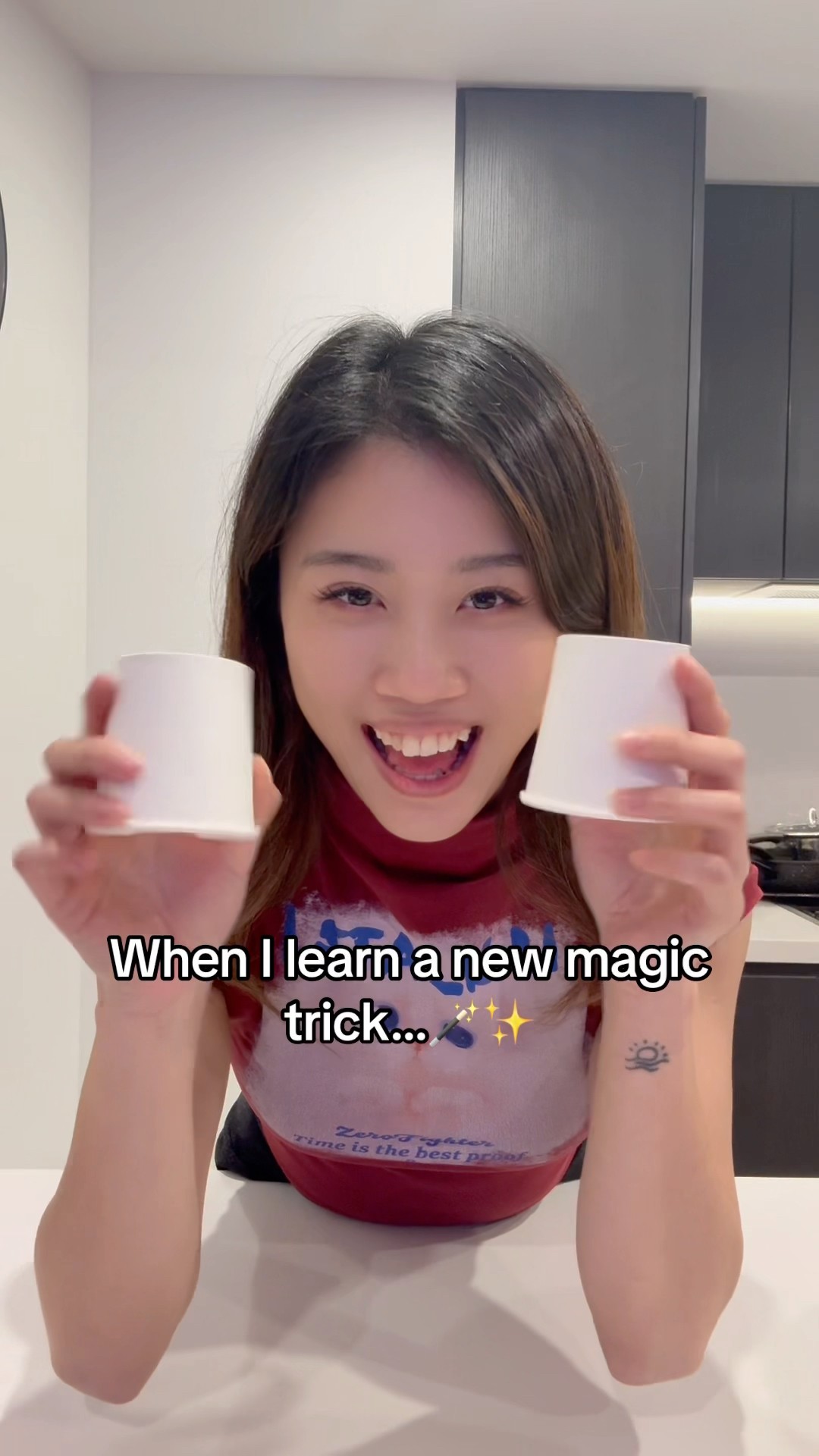 I tricked him with magic?? #shorts #couple #relationship