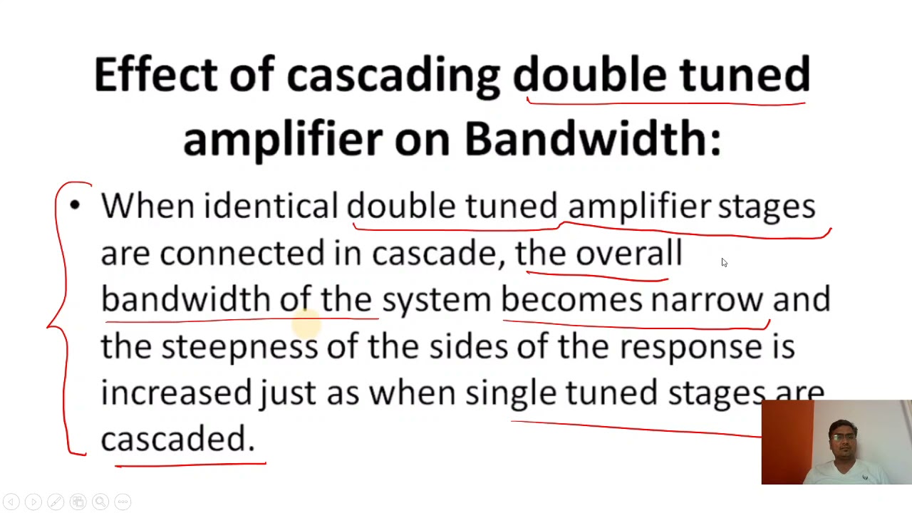 Stagger Tuned Amplifier