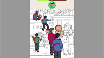 Crazy Brain Puzzle Level 128 | find the 18 people in the scene Gameplay 