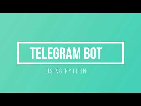 Telegram bot using Python | Python Chatbot