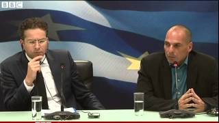 Bbc News Greece Will Not Work With Troika Over Debt