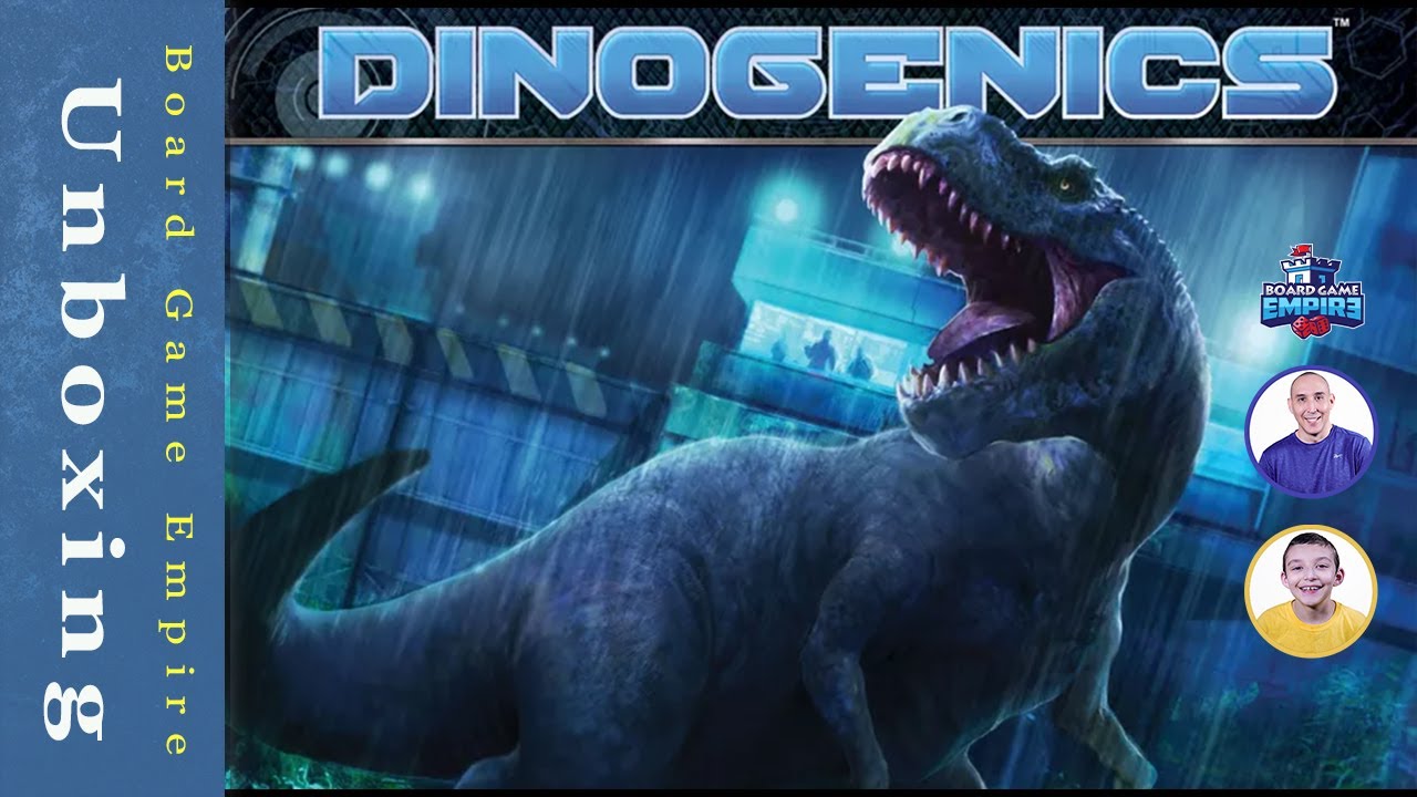 DinoGenics Unboxing - Ninth Haven Games