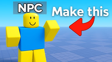 How To Make a Walking NPC In Roblox Studio