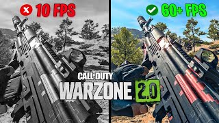 COD WARZONE 2: FPS BOOST for LOW END PCs! (Config File)