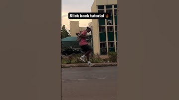 Slick back tutorial ‼️🔥 #slickback #tutorial #jubislide #viralchallenge #trending #shortsfyp #dance
