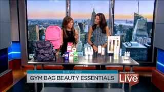 Full Gym Bag Beauty Essentials on New York Live TV with NYCPretty! www.nycpretty.com Update