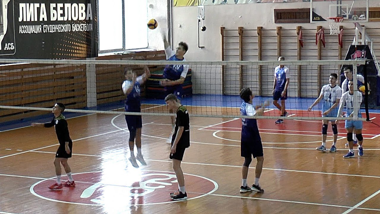 Студенческий волейбол. Нападающий удар. ЛГПУ Липецк vs ТГУ Тамбов #2 ...