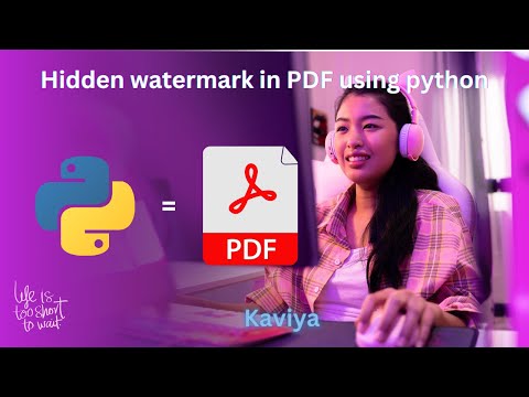 Hidden Watermark in