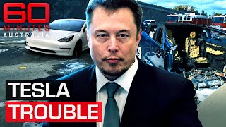 Alarming number of deadly crashes linked to Tesla’s self-driving technology | 60 Minutes Australia