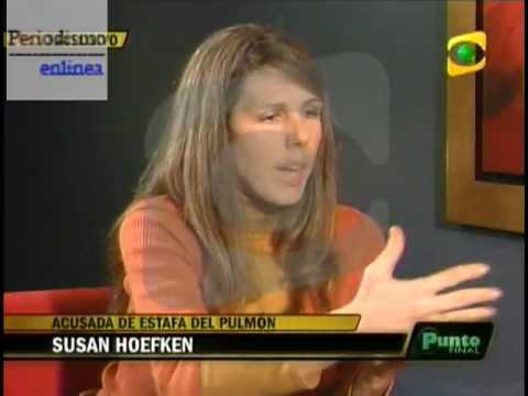 Susan Hoefken insiste con versin de robo del pulmn y dice que teme ser apedreada en la calle II