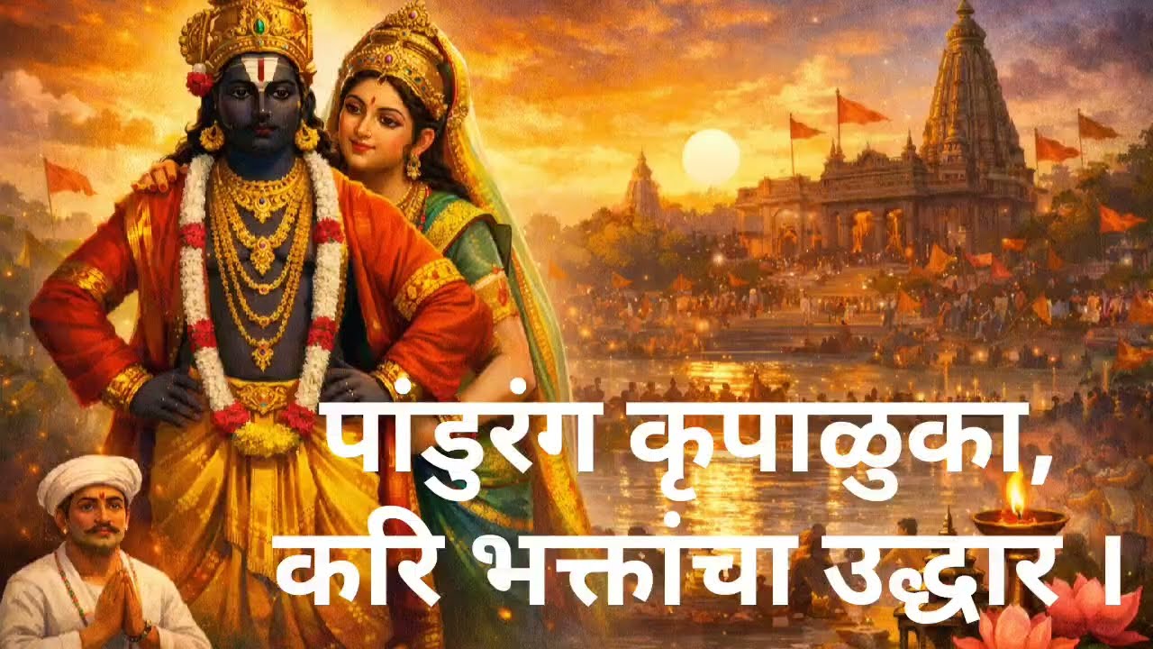 पांडुरंग कृपाळुका, करि भक्तांचा उद्धार ।