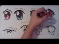 How to Draw Manga Eyes, Eight Different Ways