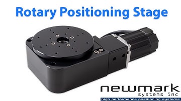 RM-5 Series High Speed Servo Motor Rotary Positioning Stage - Newmark Systems, Inc.