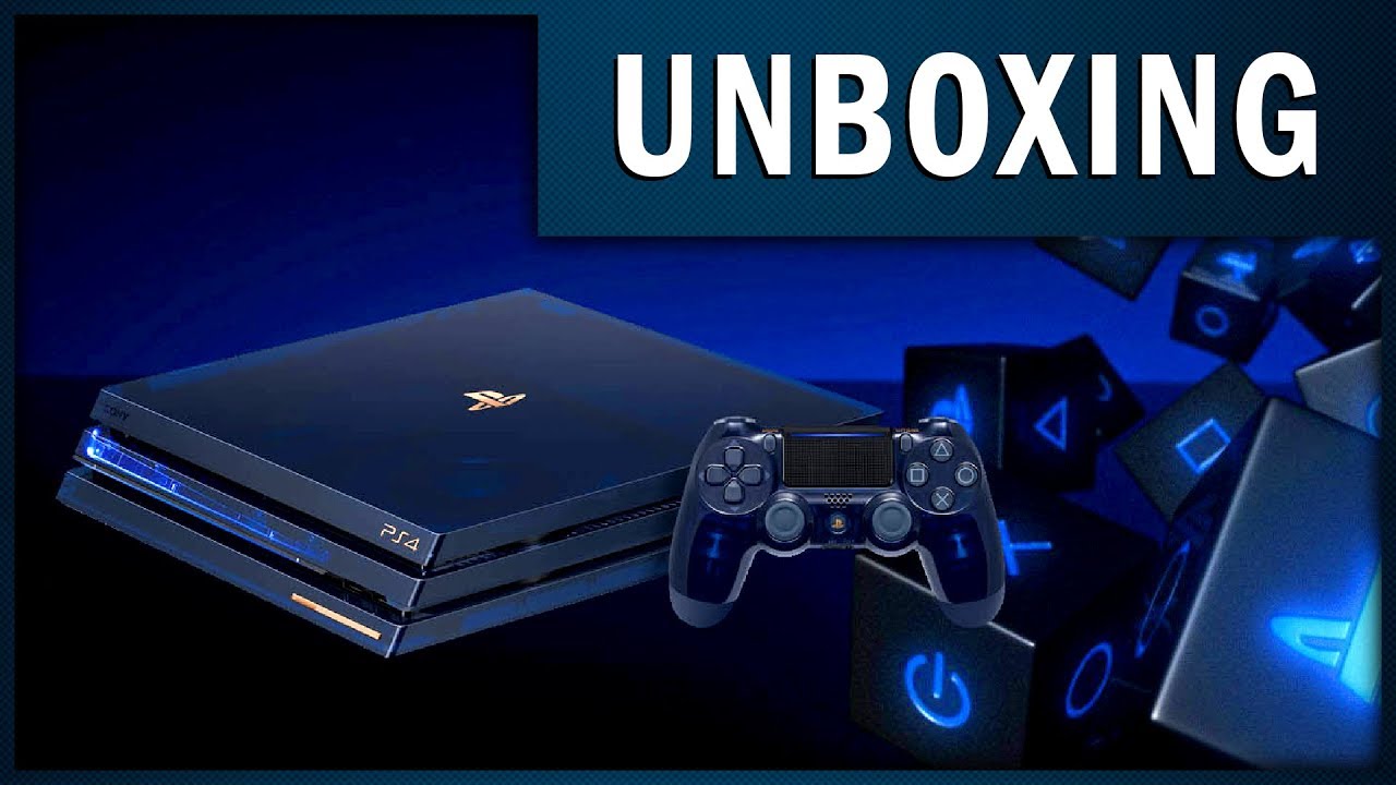Découvrez la PS4 Pro 500 Millions ! | UNBOXING - YouTube